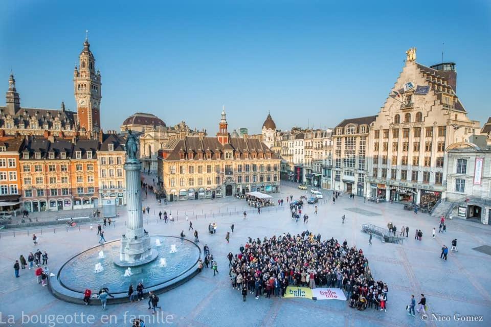 Hyper Centre Lille Appt. 6 Personnes Confortable Pour Famille Ou Amis Exterior photo